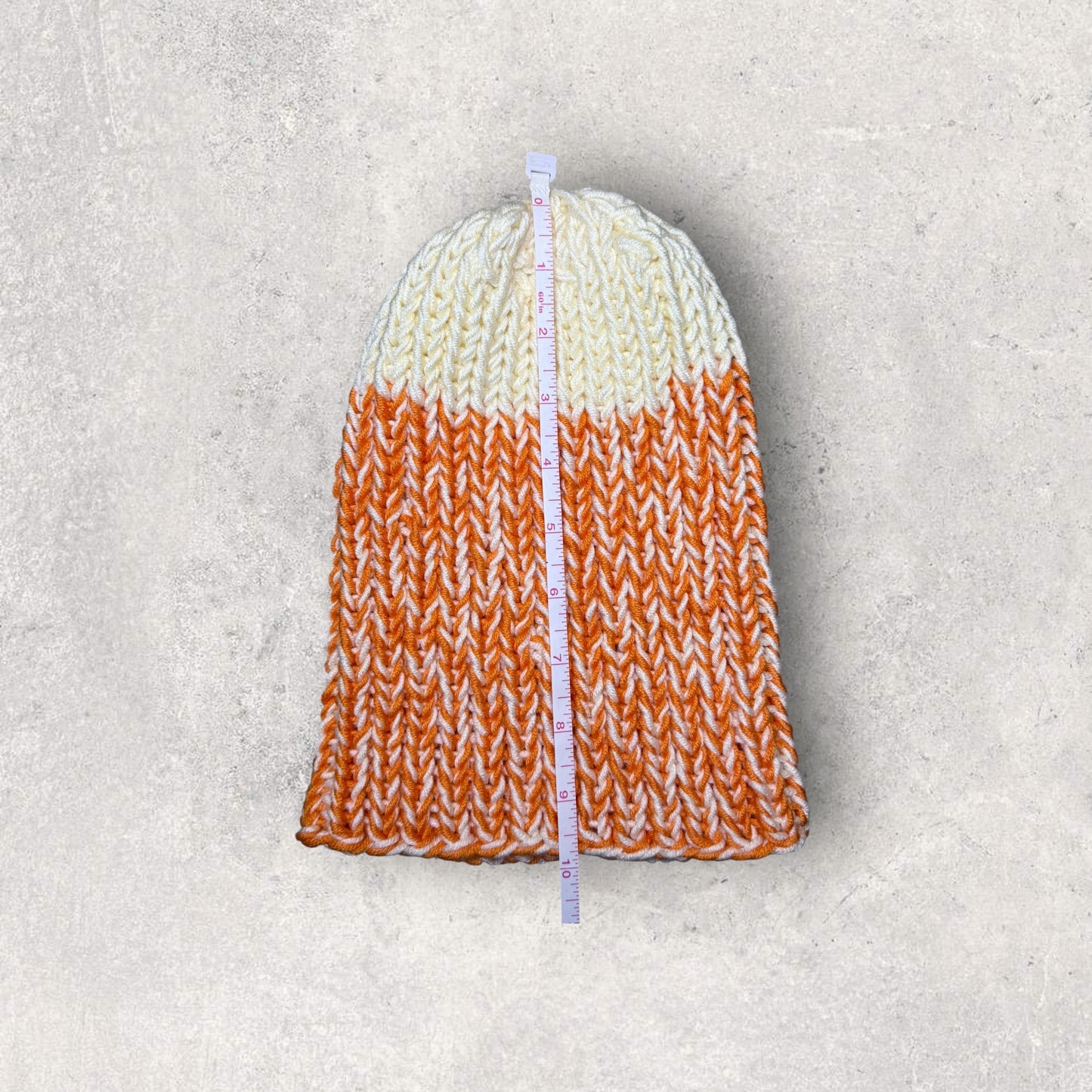 Creamsicle Folding Brim Beanie