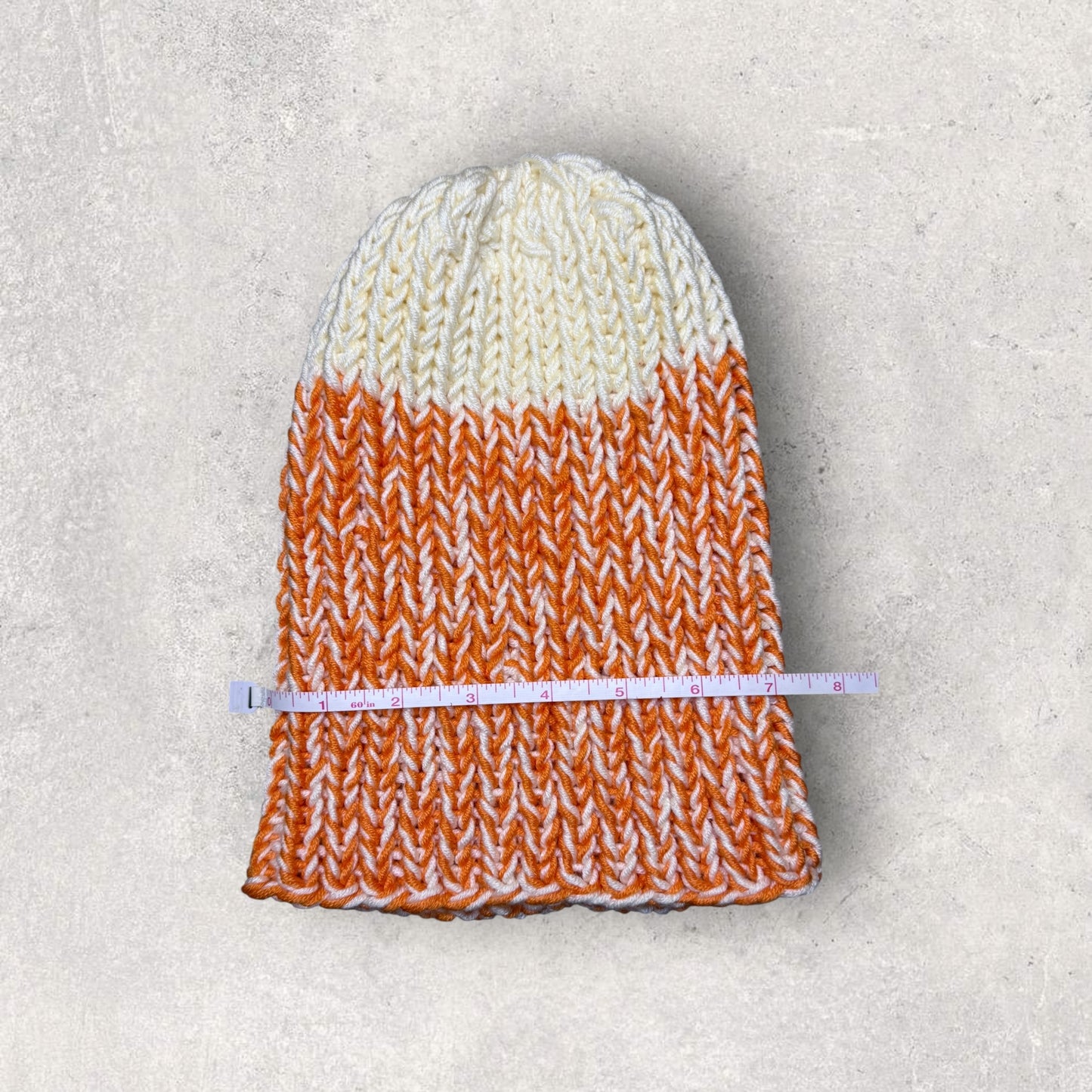 Creamsicle Folding Brim Beanie