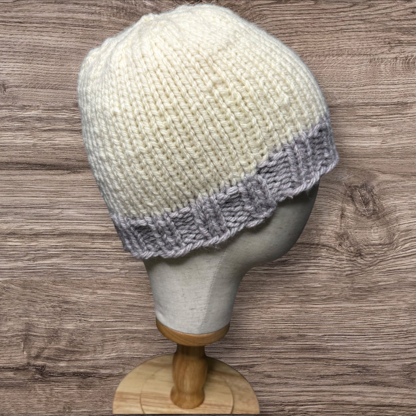 Wool Knit Scarf & Beanie Set