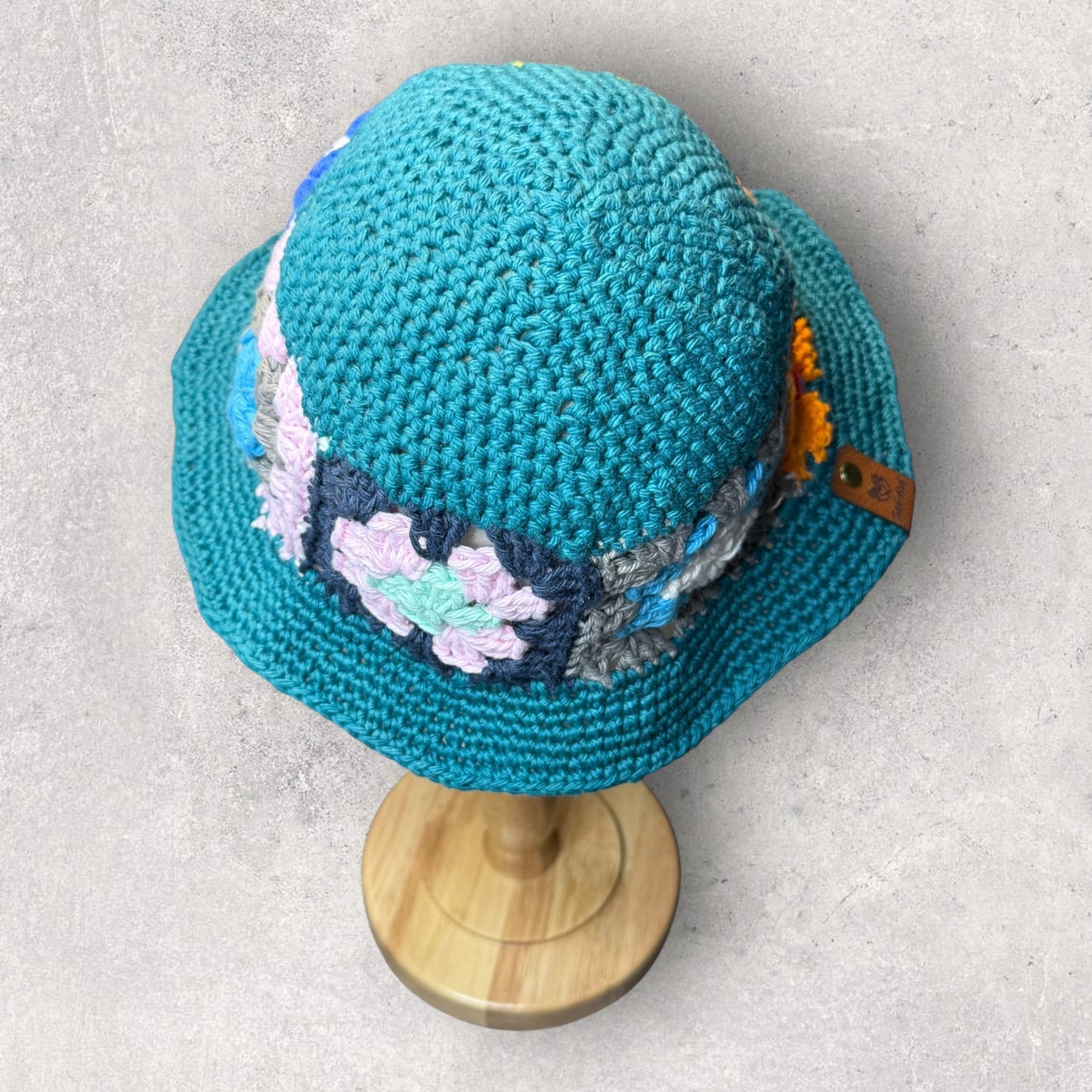 Granny Square Bucket Cap