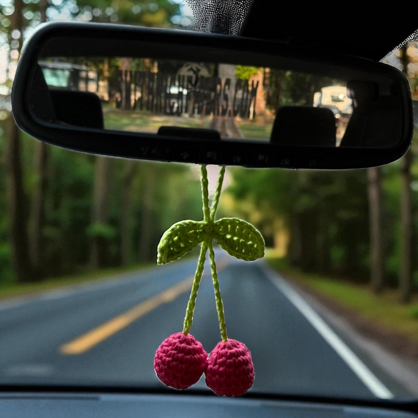 Rearview Mirror Cherries