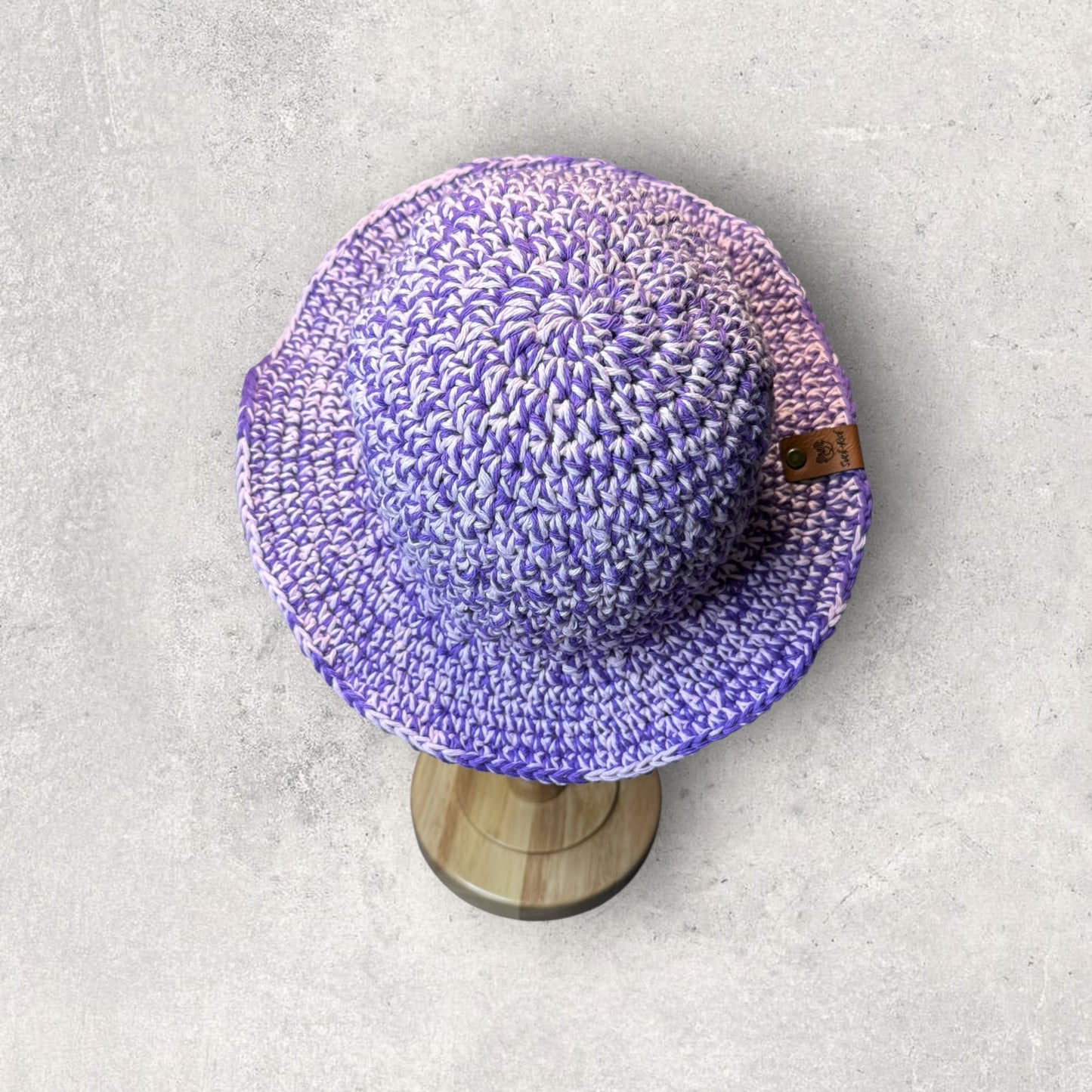 Purple & Pink Swirl Sunhat