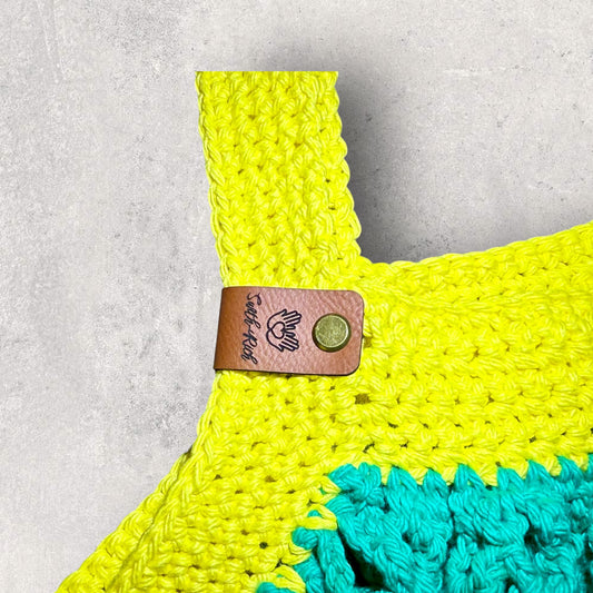 Mesh Green Bay Yellow Bag