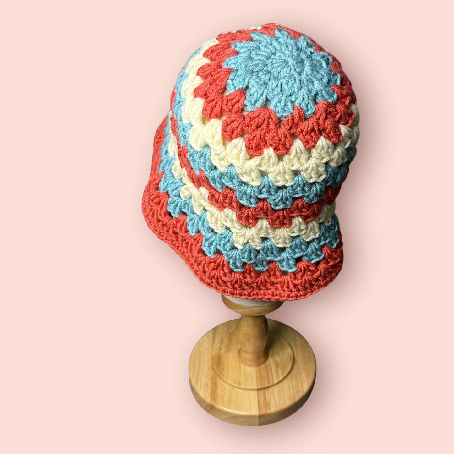 Granny Stitch Bucket Hat
