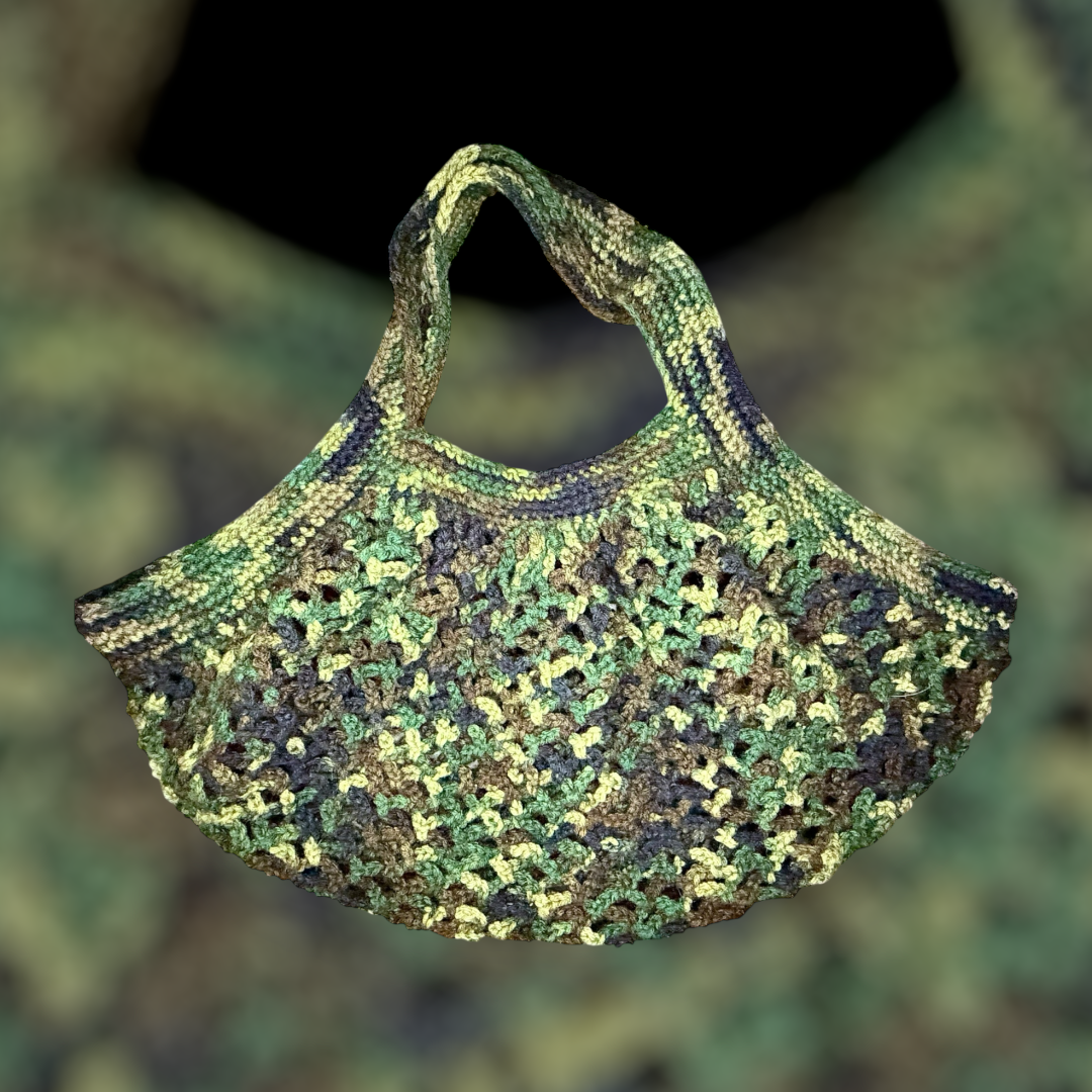 Camo Mesh Tote
