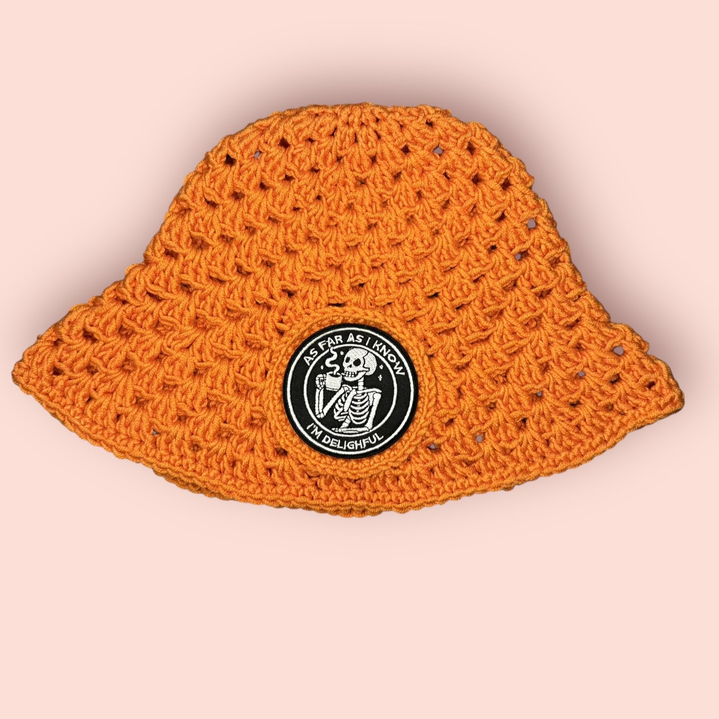 Granny Stitch Skull Bucket