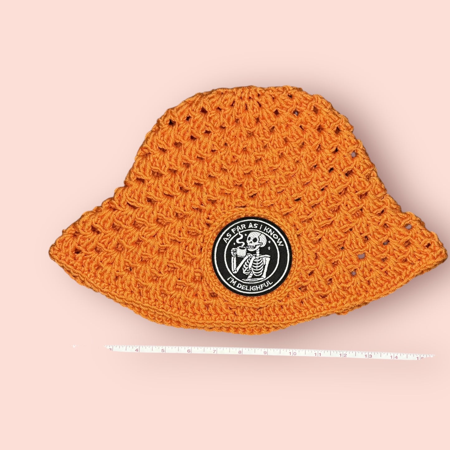 Granny Stitch Skull Bucket