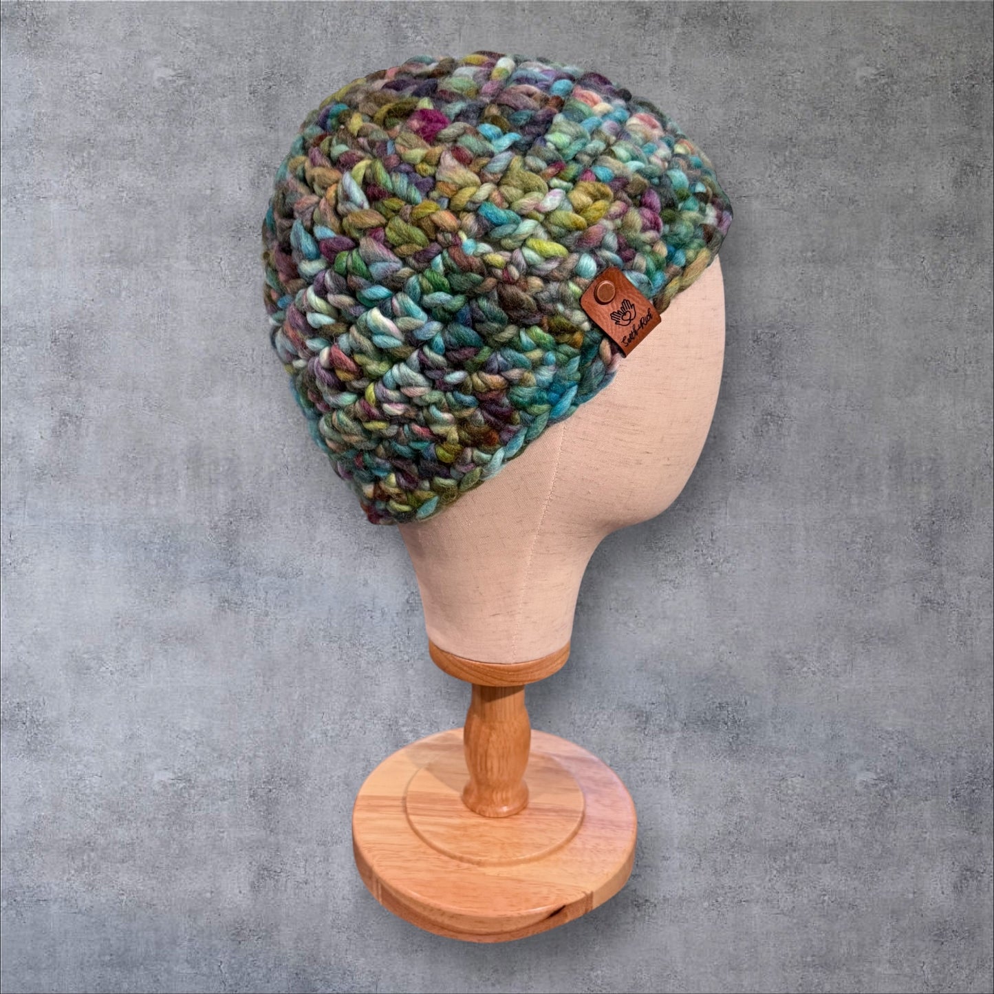Hand Dye Wool Cap