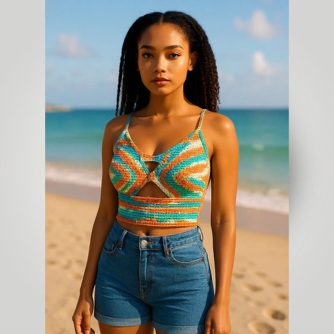 Ahoy Halter Top