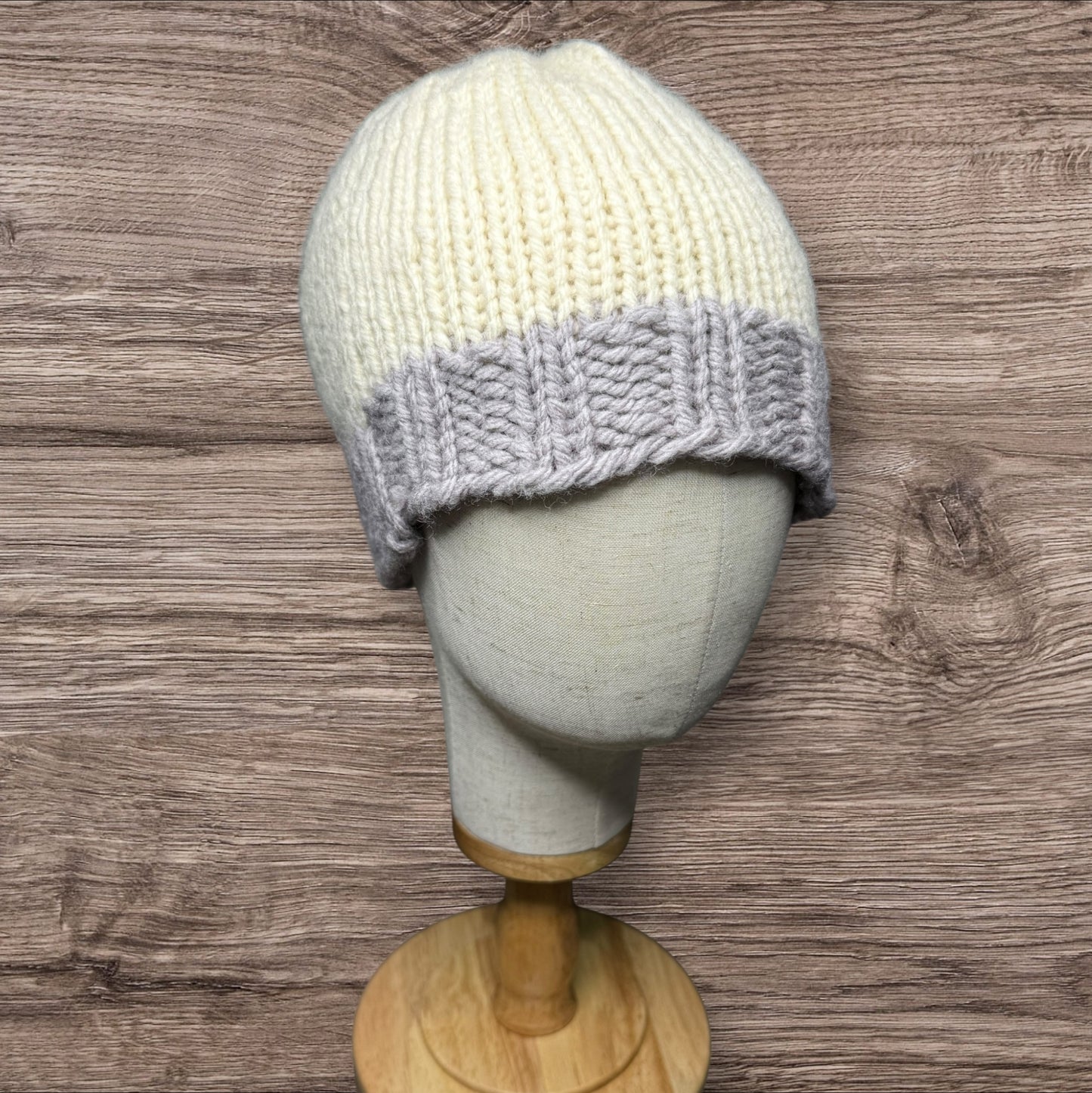 Wool Knit Scarf & Beanie Set