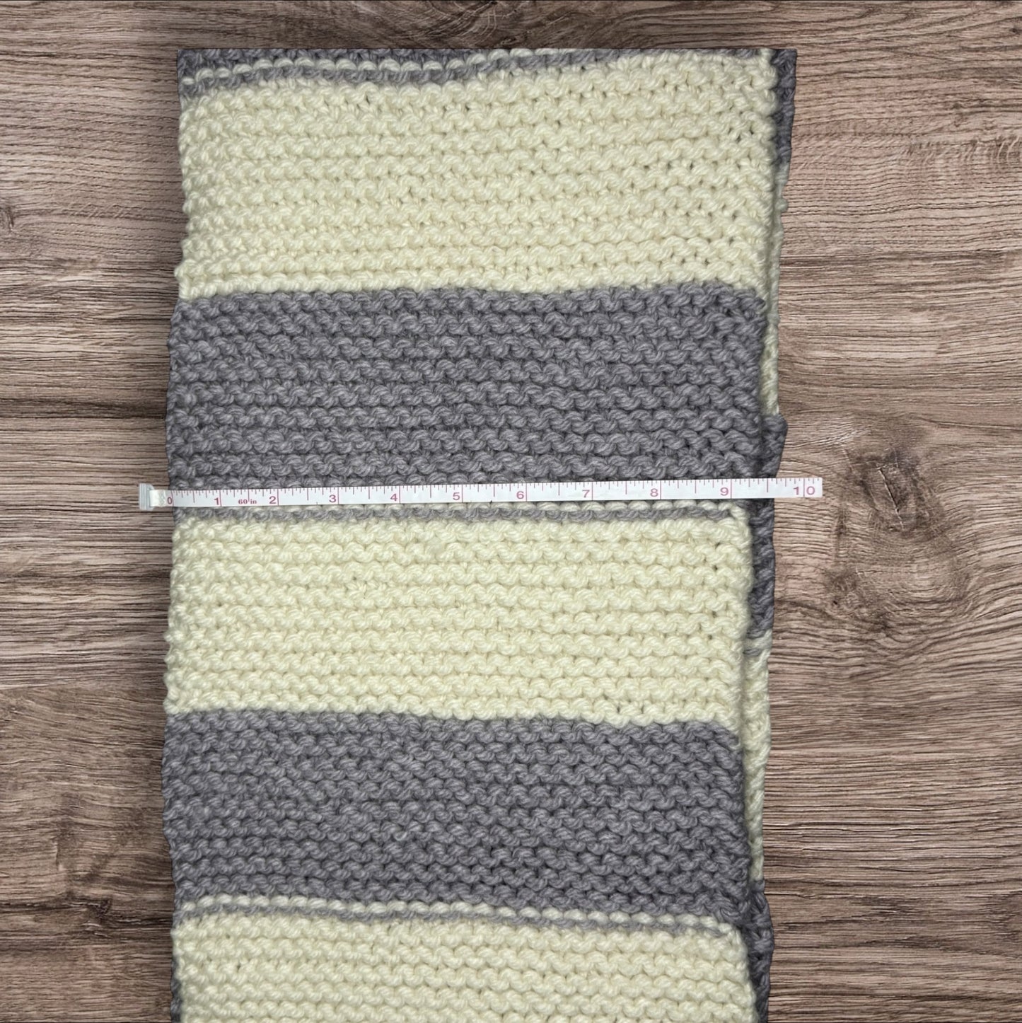 Wool Knit Scarf & Beanie Set