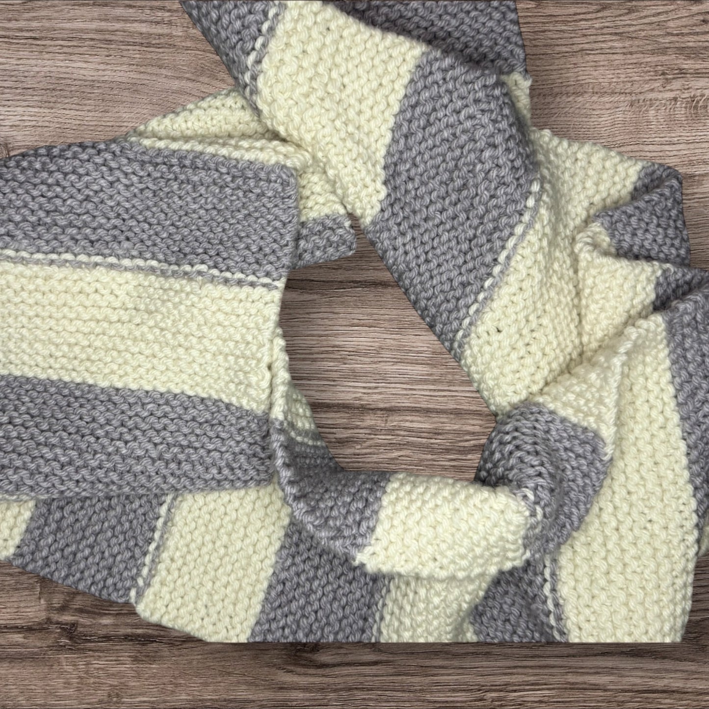 Wool Knit Scarf & Beanie Set
