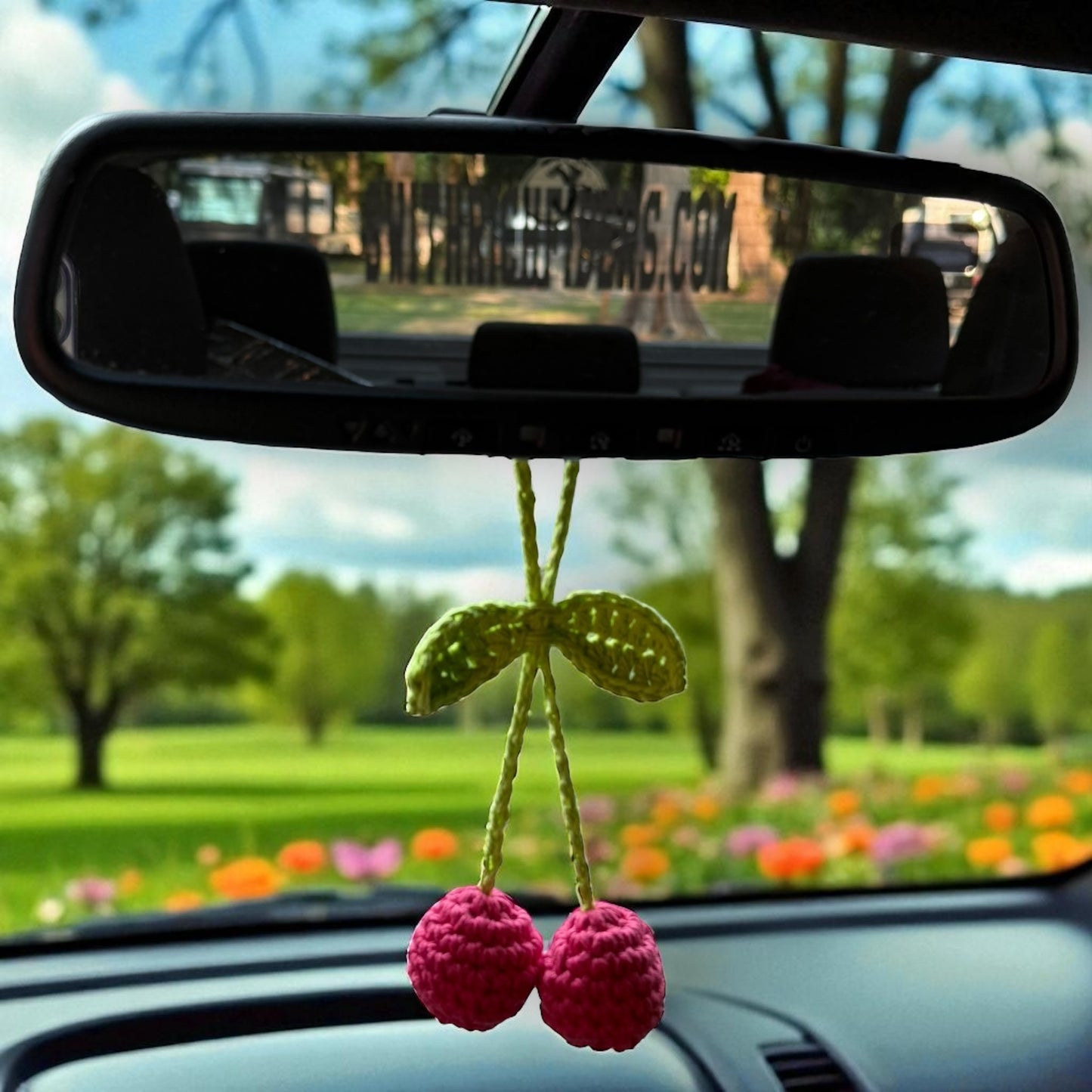 Rearview Mirror Cherries