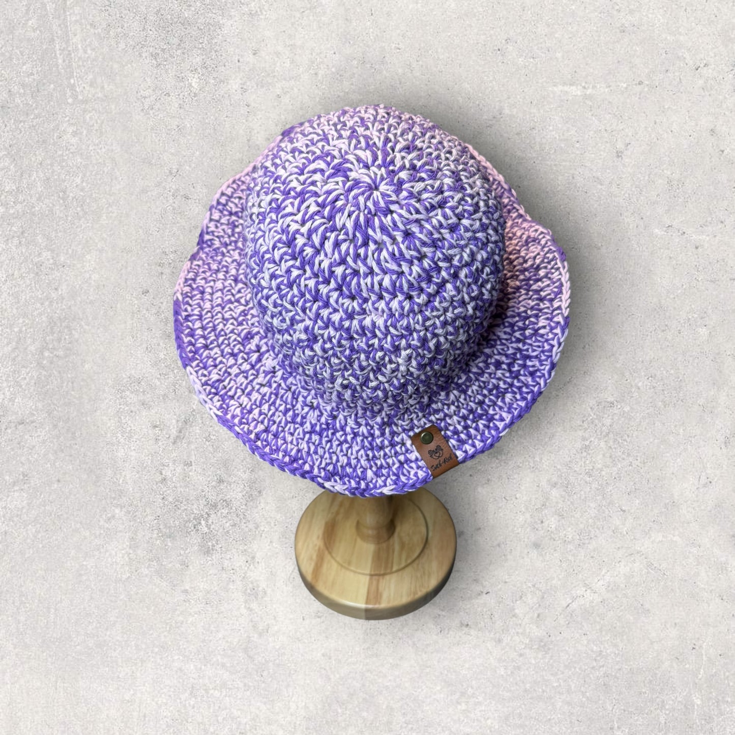 Purple & Pink Swirl Sunhat