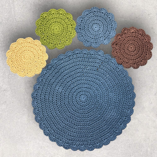 Placemat with matching Coaster