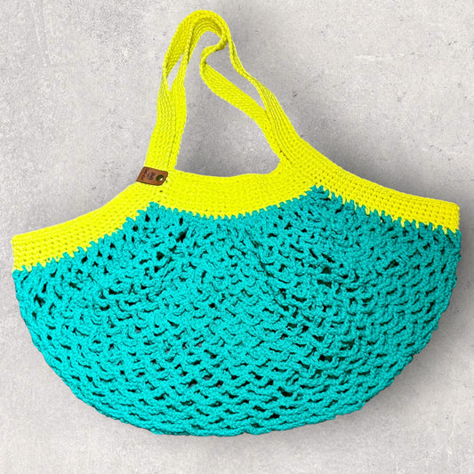 Mesh Green Bay Yellow Bag