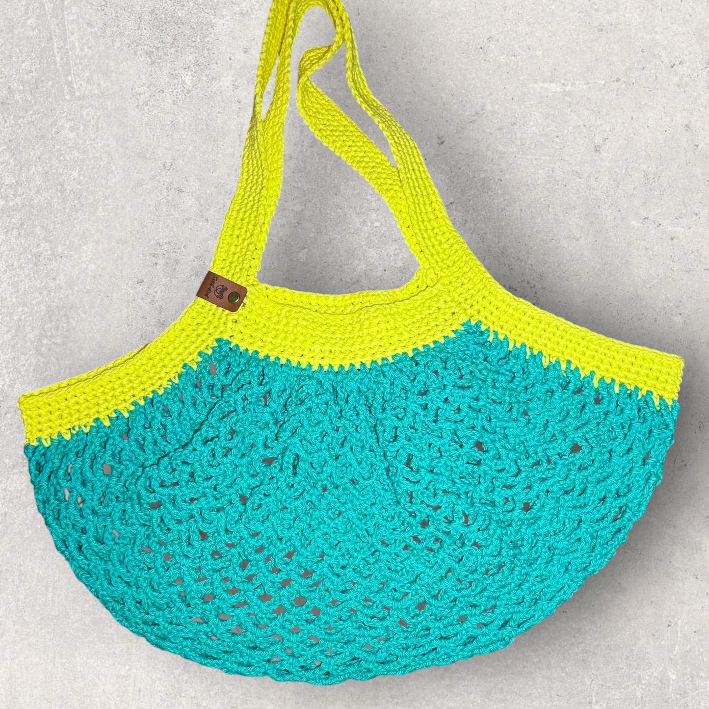Mesh Green Bay Yellow Bag
