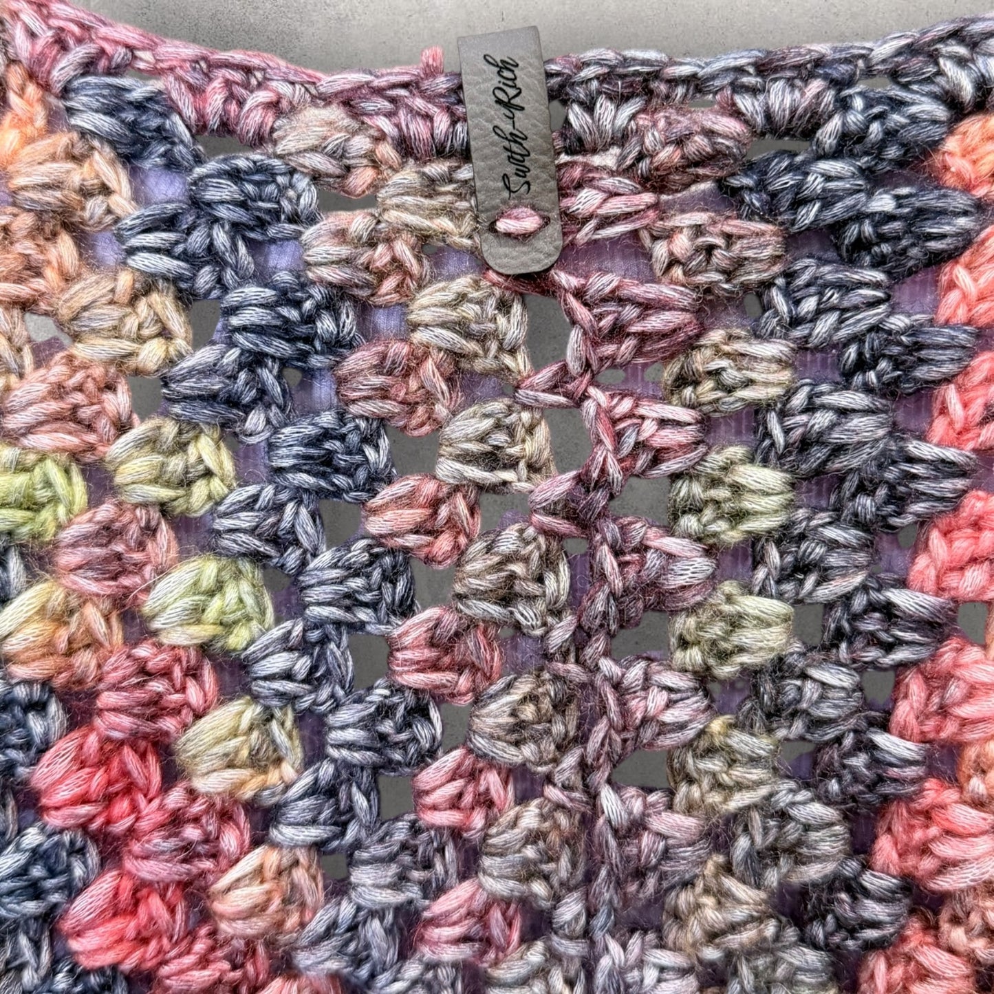 Cropped Foliage Cardi