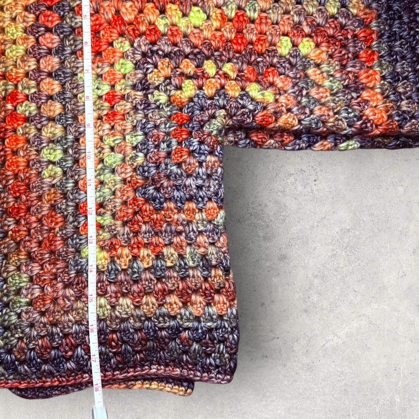 Cropped Foliage Cardi