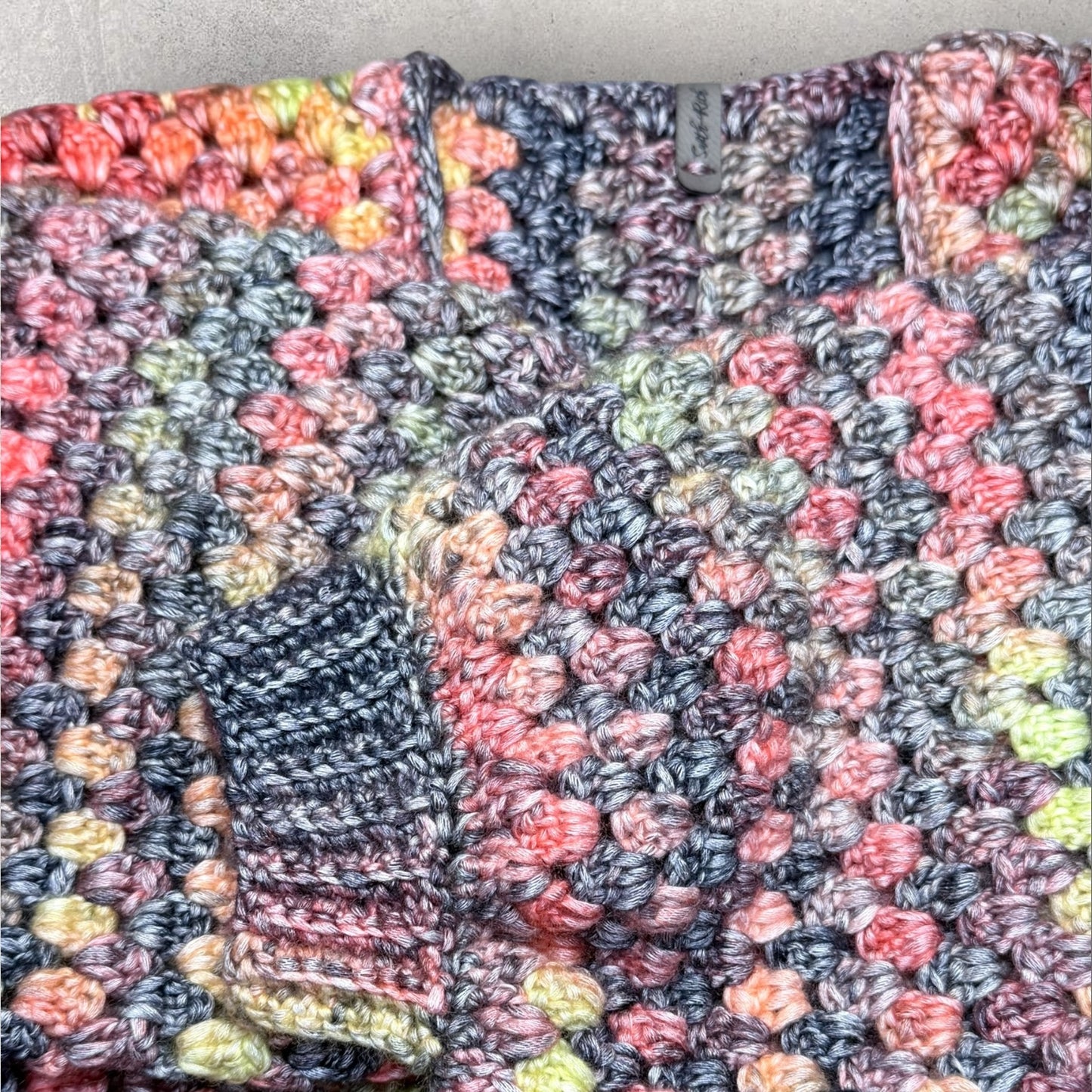 Cropped Foliage Cardi