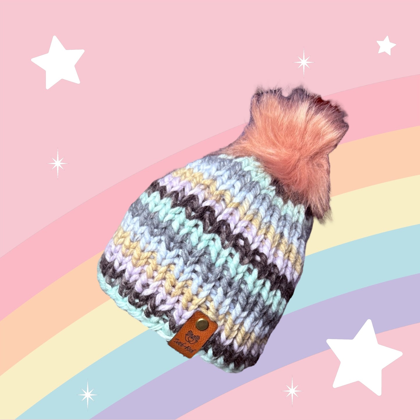 Faux Fur PomPom Beanie