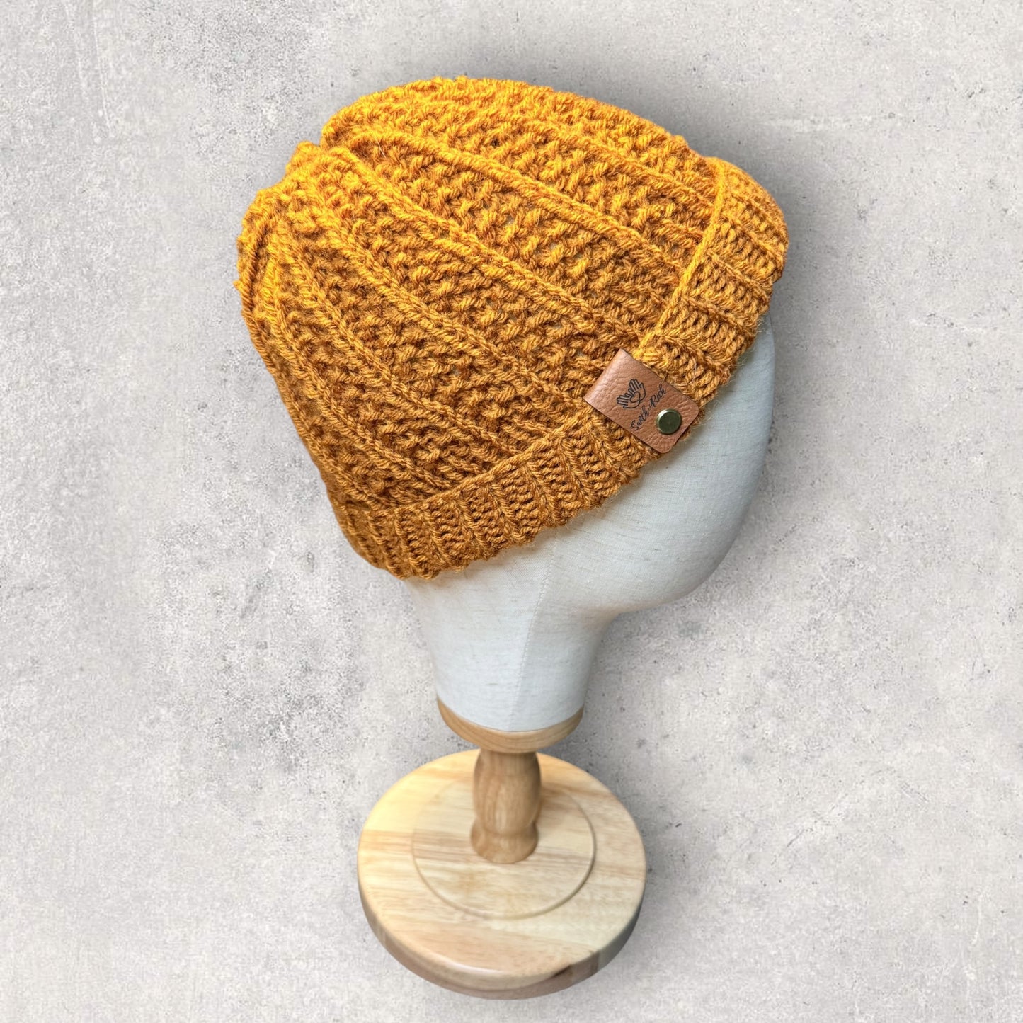 Wool Pumpkin Beanie
