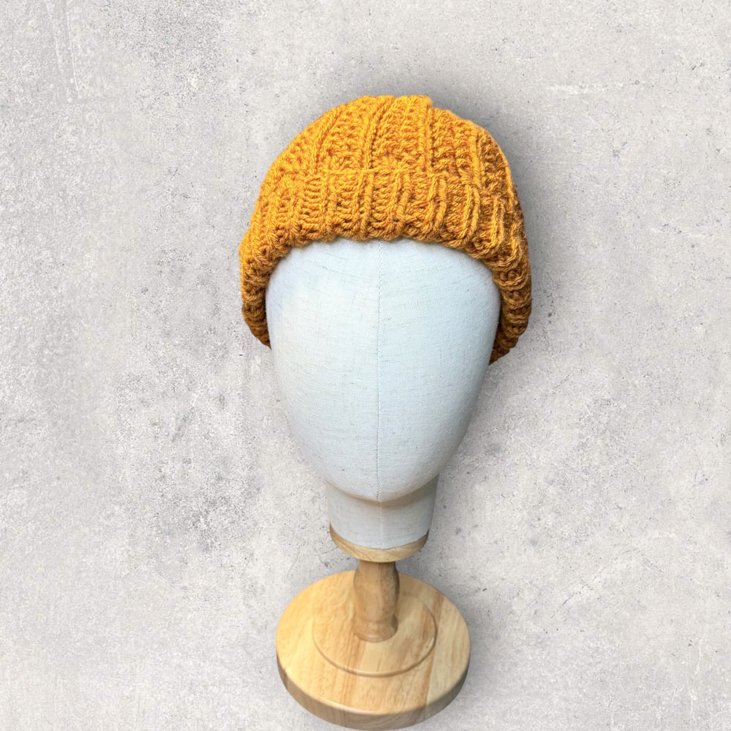 Wool Pumpkin Beanie