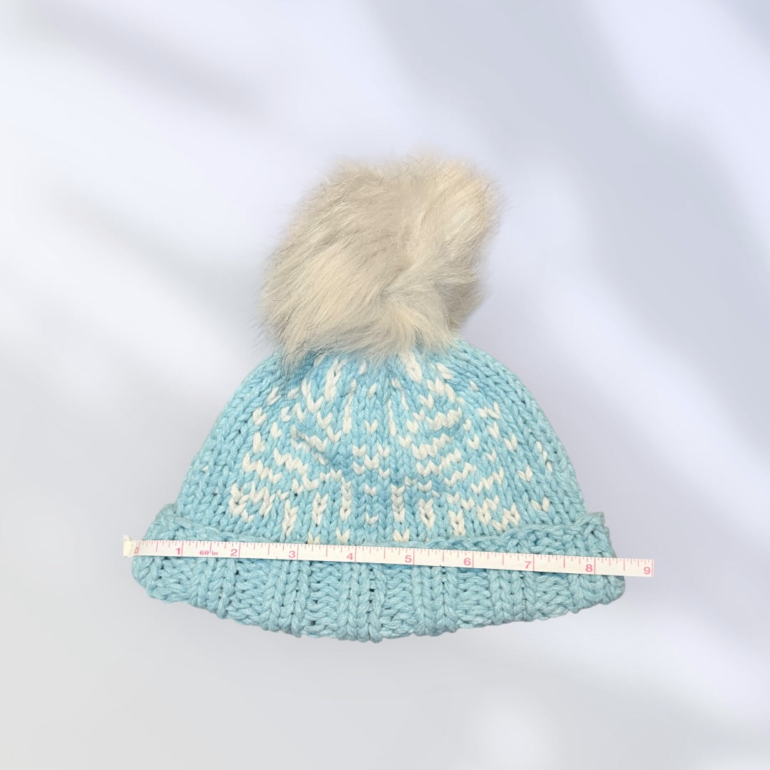 Snowflake Pom Beanie