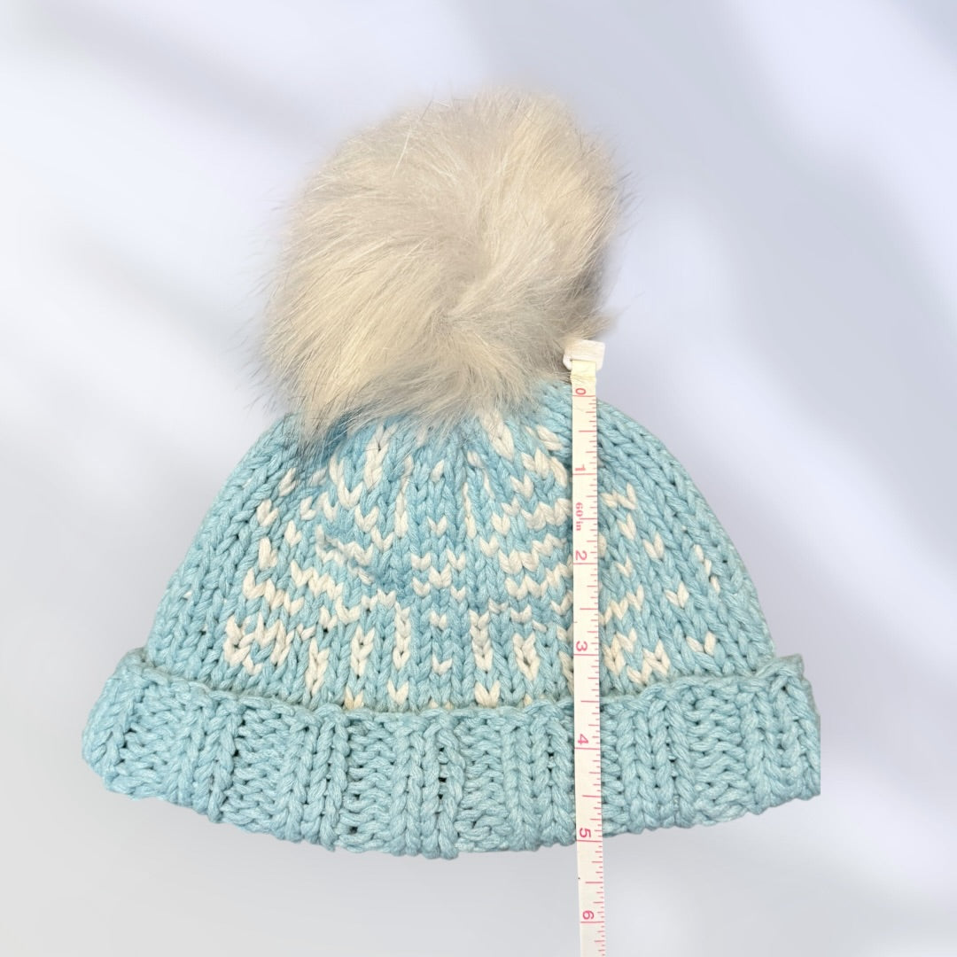Snowflake Pom Beanie