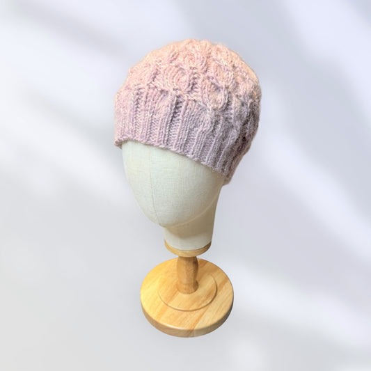 Mohair Cable Beanie