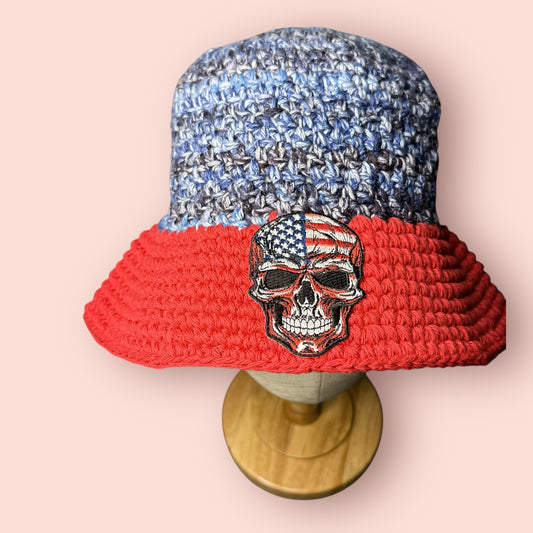 Skull Flag Bucket Hat